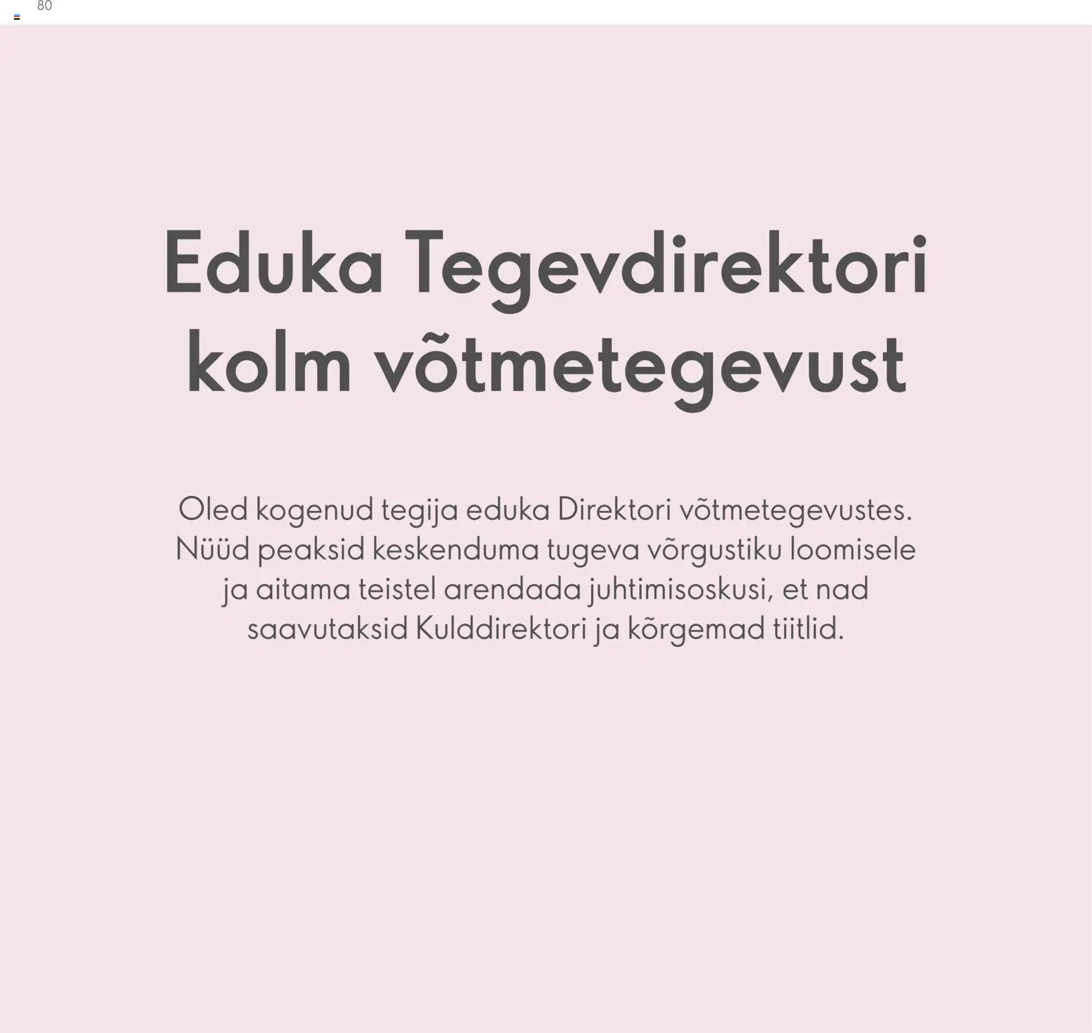 {H1} | Lehekülg: 80