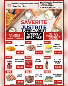 Saverite specials catalogue – valid from 27.10.2025 | Page: 3