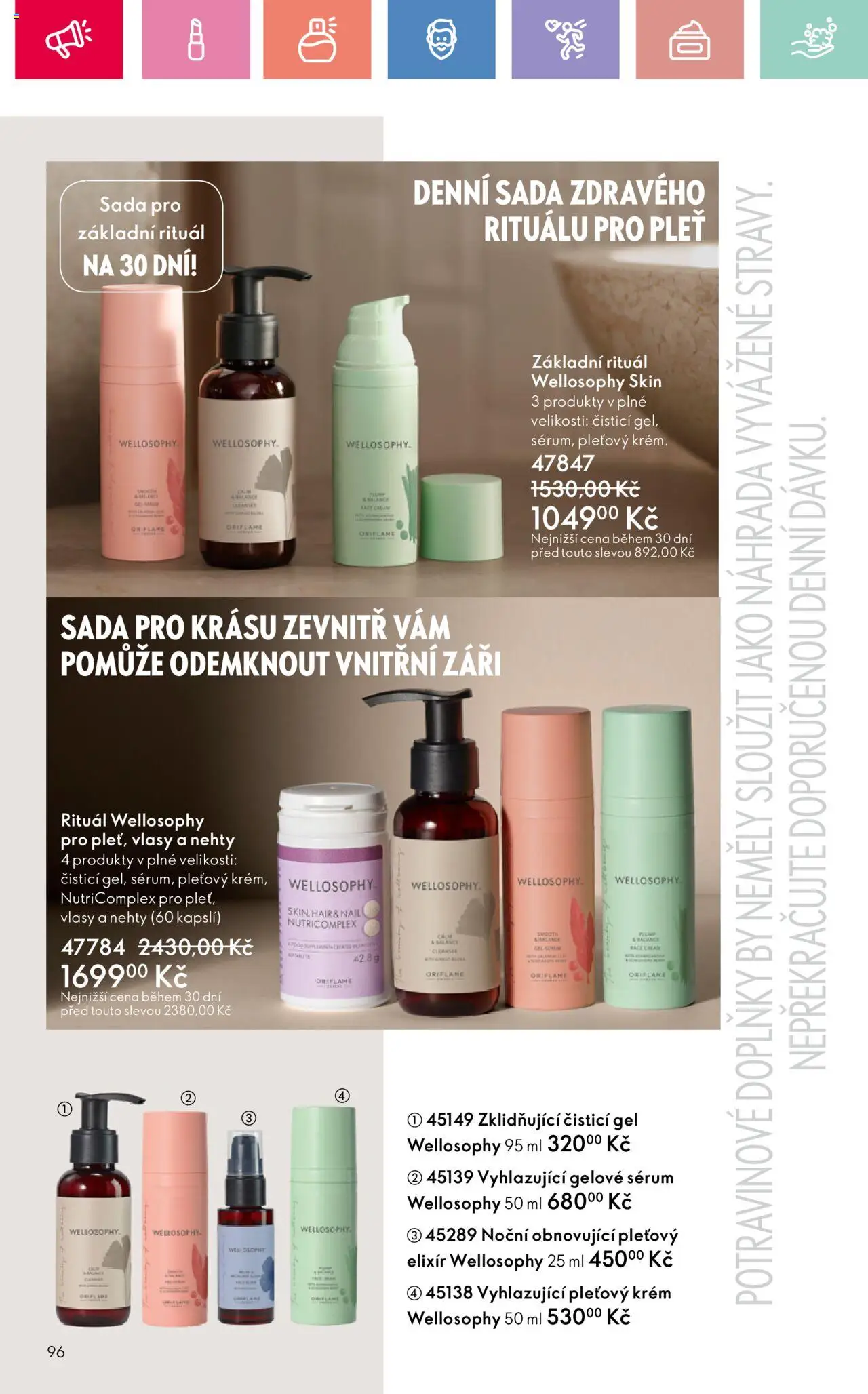 Oriflame katalog č.10/2025 od 06.07.2025 | Strana: 96 | Produkty: Sérum, Krém, Nehty