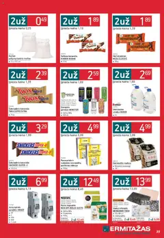 ERMITAŽAS akcijos nuo 01.09.2025 | Puslapis: 35 | Prekių: Kilimėlis, Vonios kilimėlis, Šokoladinis batonėlis