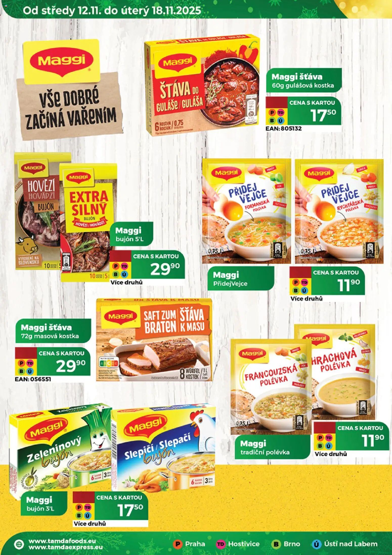 Tamda Foods leták od 12.11.2025 | Strana: 46 | Produkty: Hovězí, Vejce, Maggi, Bujón
