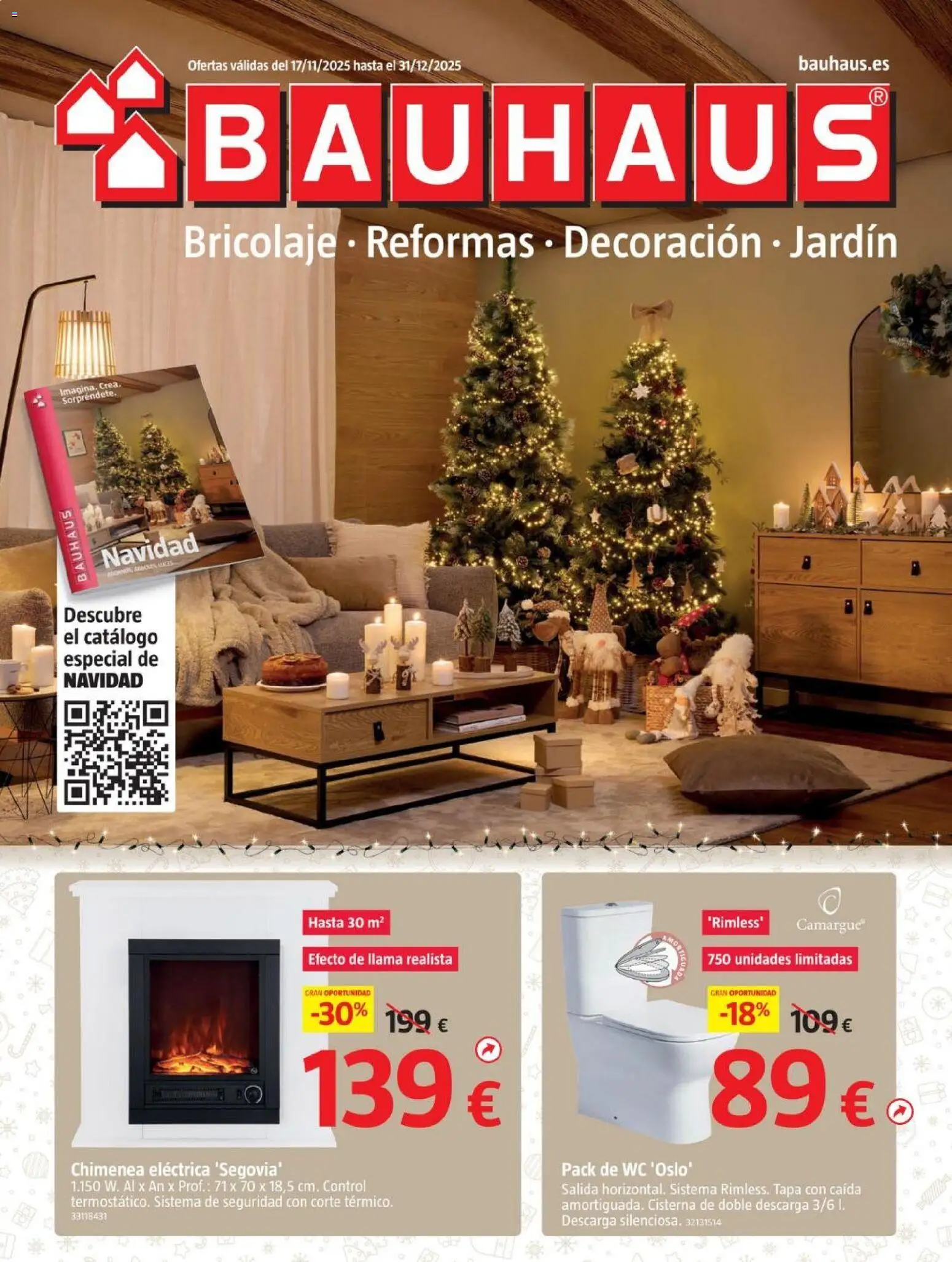 Bauhaus folleto │ válido desde el 17.11.2025 | Página: 1