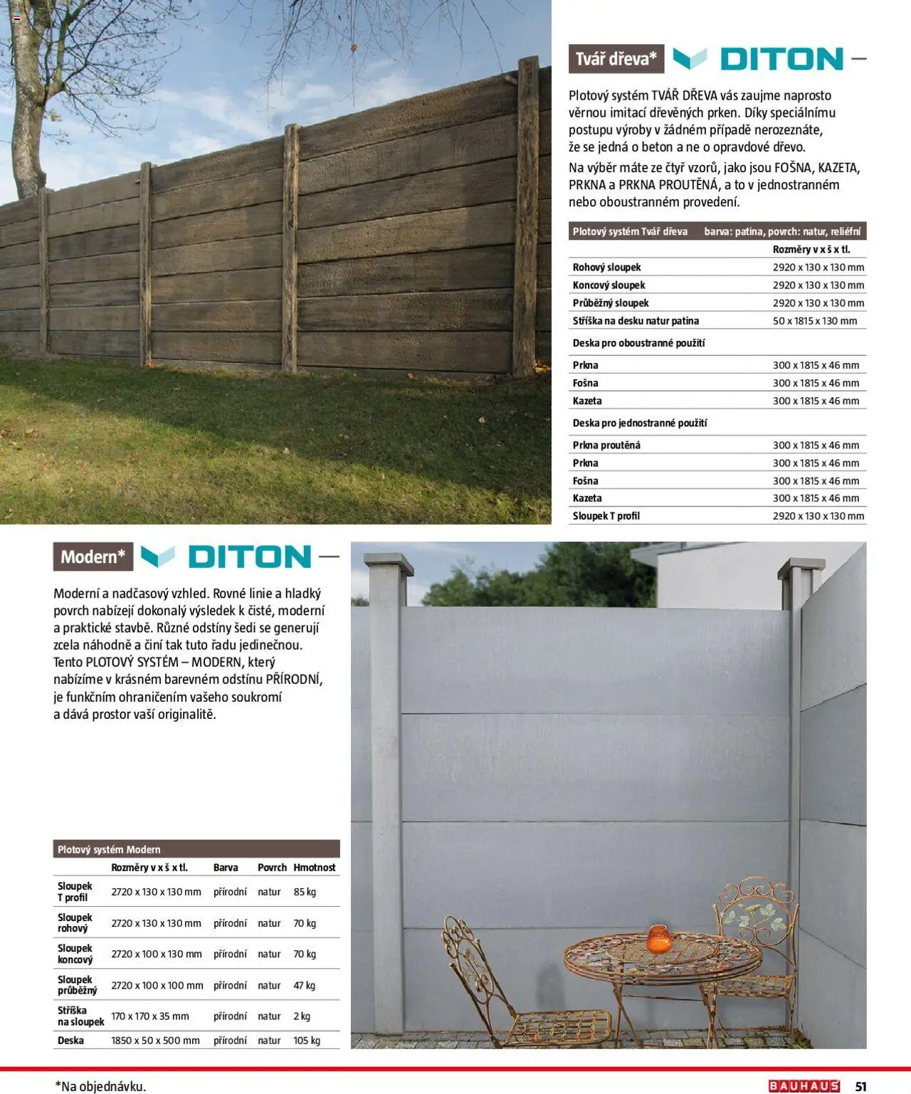 Bauhaus katalog Ploty a zahradní domky od 01.04.2025 | Strana: 51