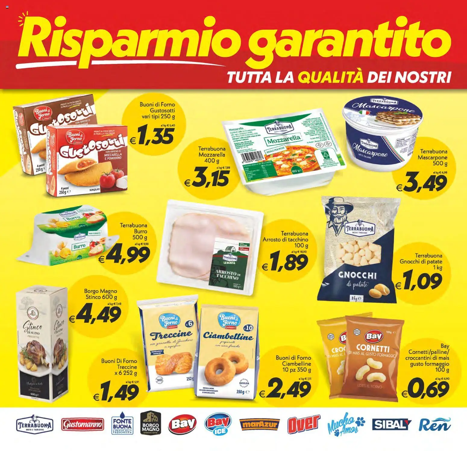 Volantino SuperConveniente del 24.10.2025 | Pagina: 10 | Prodotti: Uova, Tacchino, Burro, Gnocchi