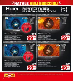 Anteprima del volantino Volantino Comet	 valido a partire dal 22.12.2025 | Pagina: 32 | Prodotti: Tè, smart TV, Soundbar, TV