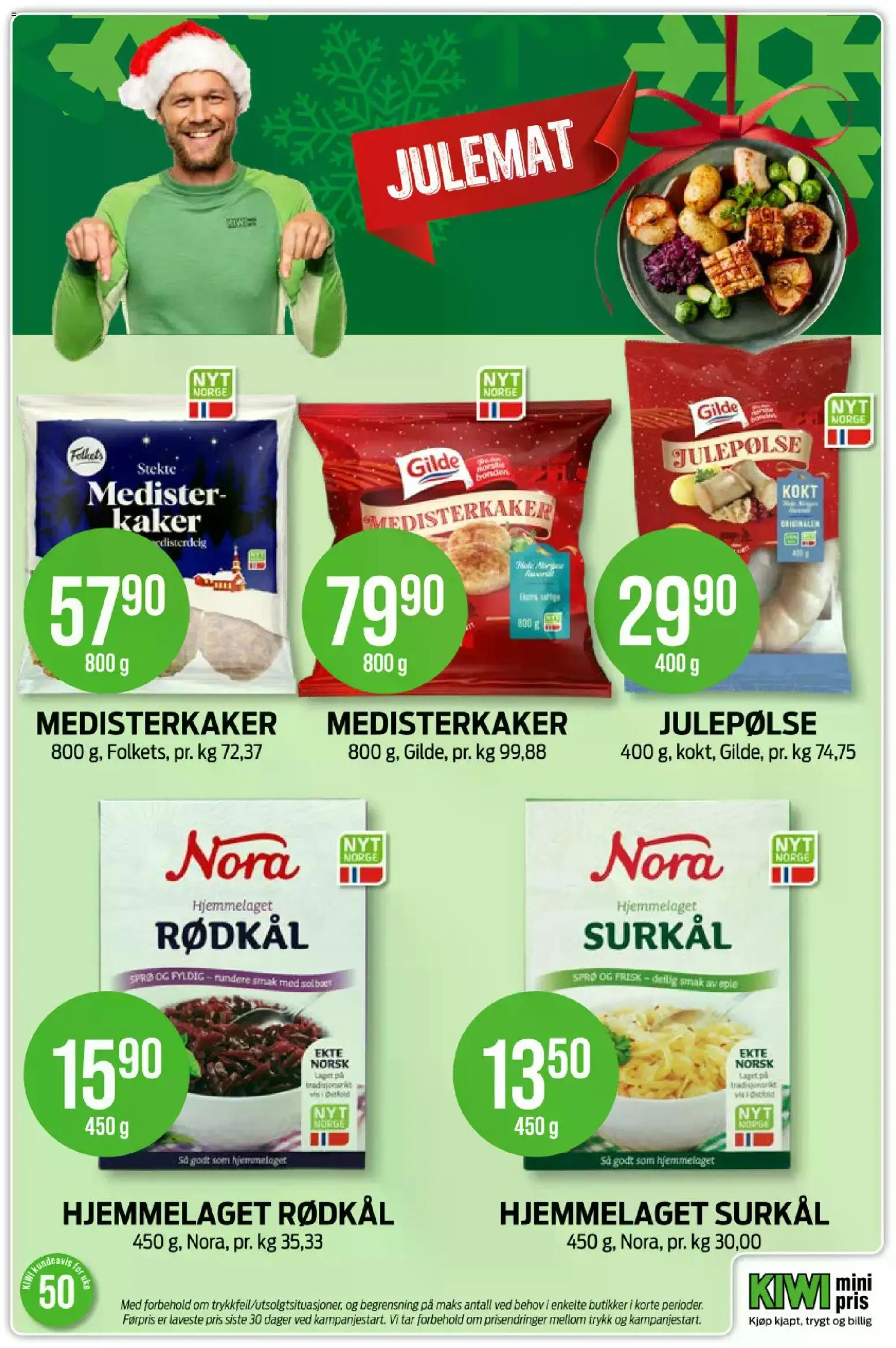 {H1} | Side: 5 | Produkter: Kiwi, Brisača za plažo, Rødkål, Surkål