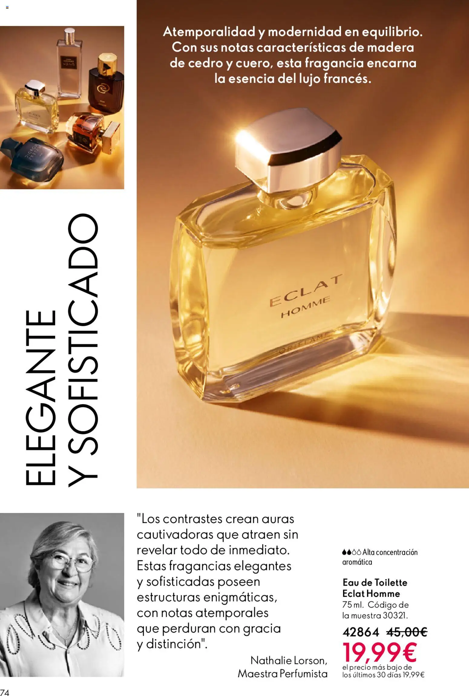 Oriflame - Catálogo Campaña 6 │ válido desde el 22.04.2026 | Página: 74 | Productos: Fragancia, Eau de toilette