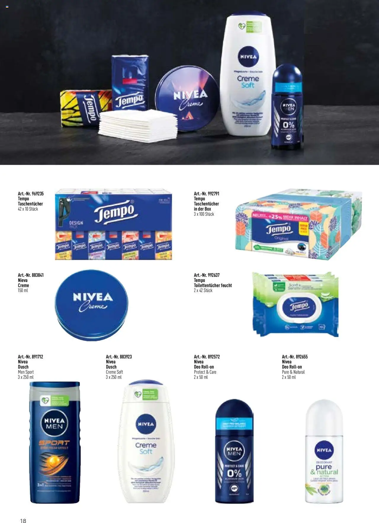 Prodega Aktionen Sortiments-Ideen für Kiosk und Shop ab 01.08.2024 | Seite: 18 | Produkte: Box, Uhr, Creme