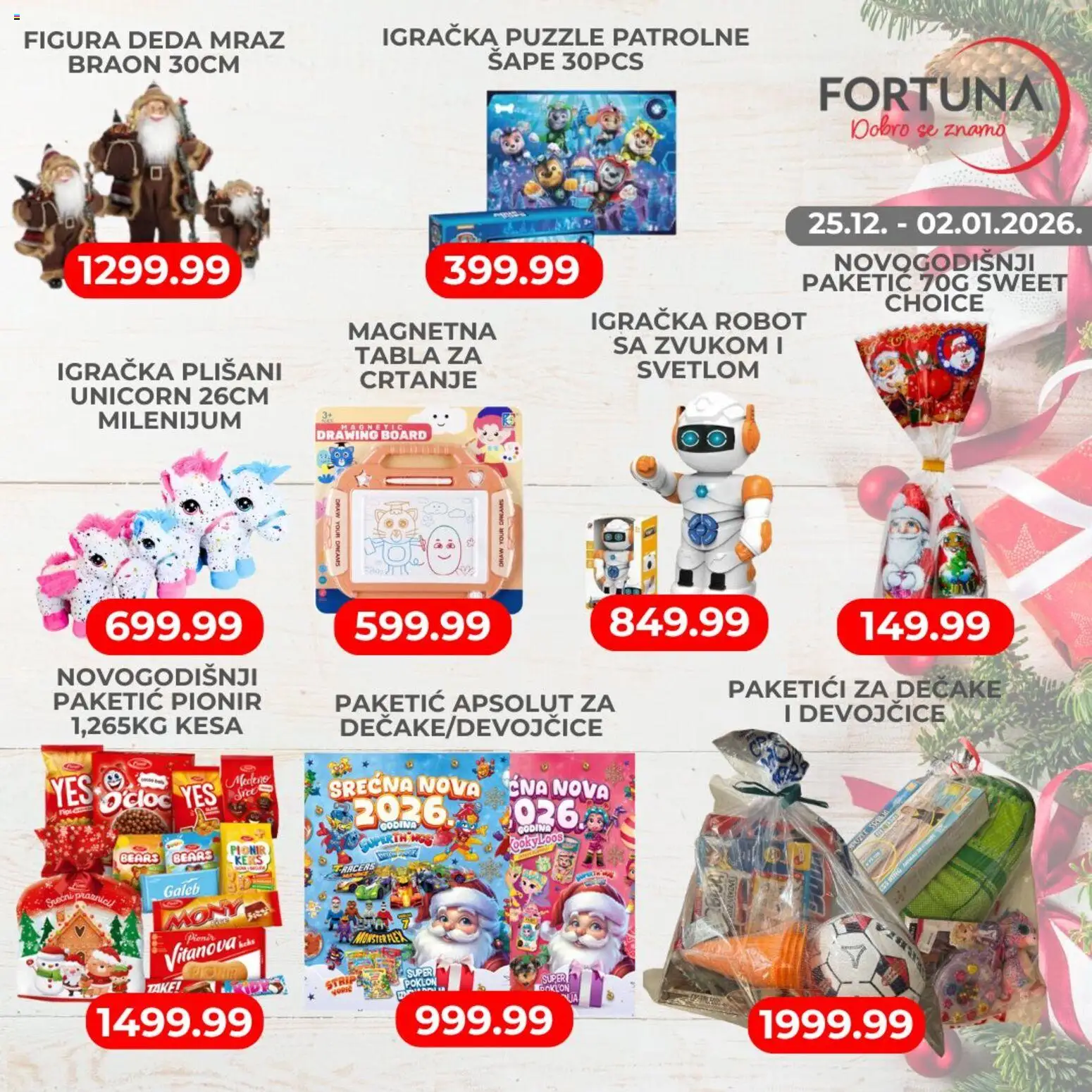 Fortuna Market katalog - važi od 25.12.2025 | Strana: 6 | Proizvode: Robot