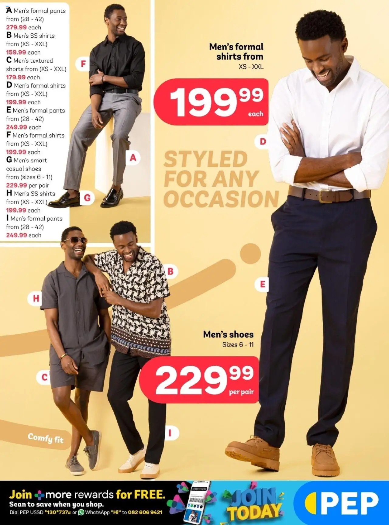New PEP Stores catalogue – valid from 22.09.2025 | Page: 3 | Products: Pants, Shorts, Shirts