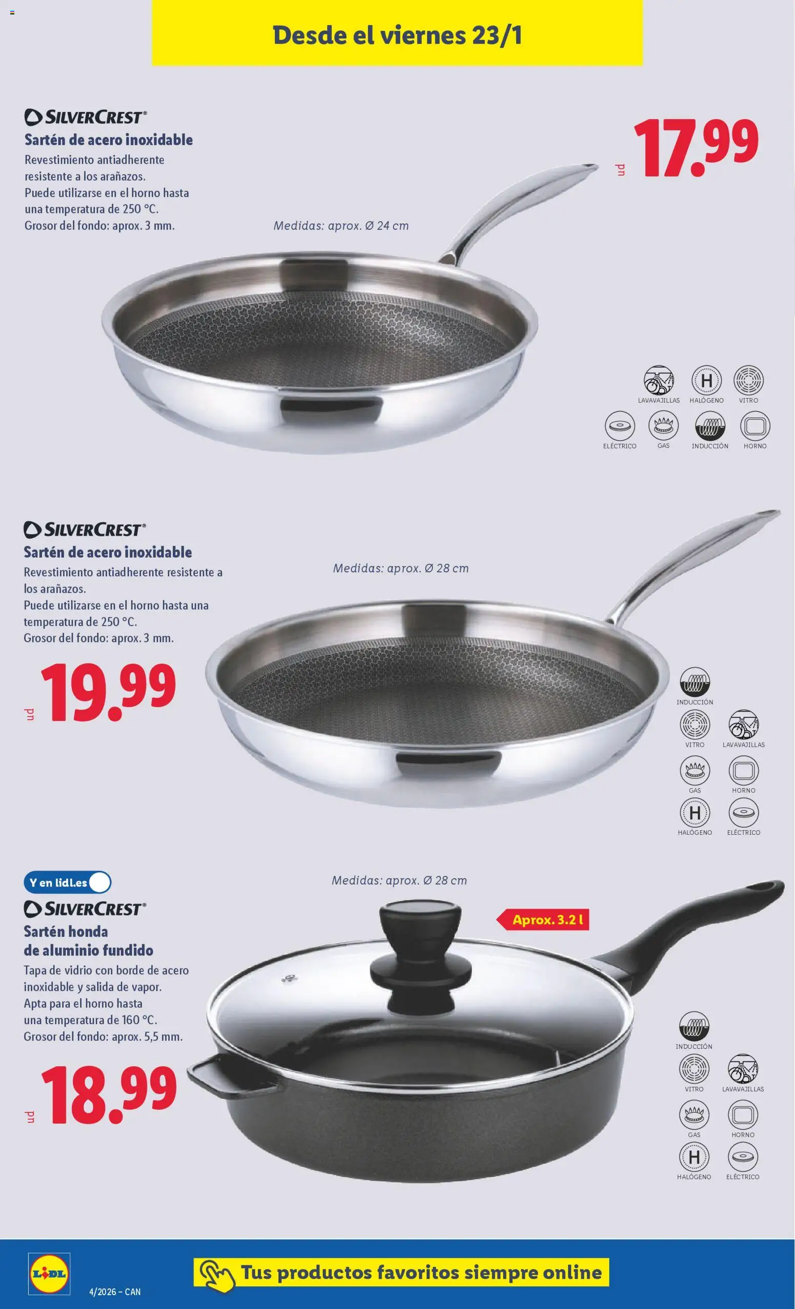 Lidl - Canarias │ válido desde el 19.01.2026 | Página: 24 | Productos: El horno, Pan, Horno, Lavavajillas