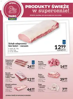 Pogląd oferty "Makro Gazetka - Produkty świeże w supercenie" - ważna od 26.01.2026