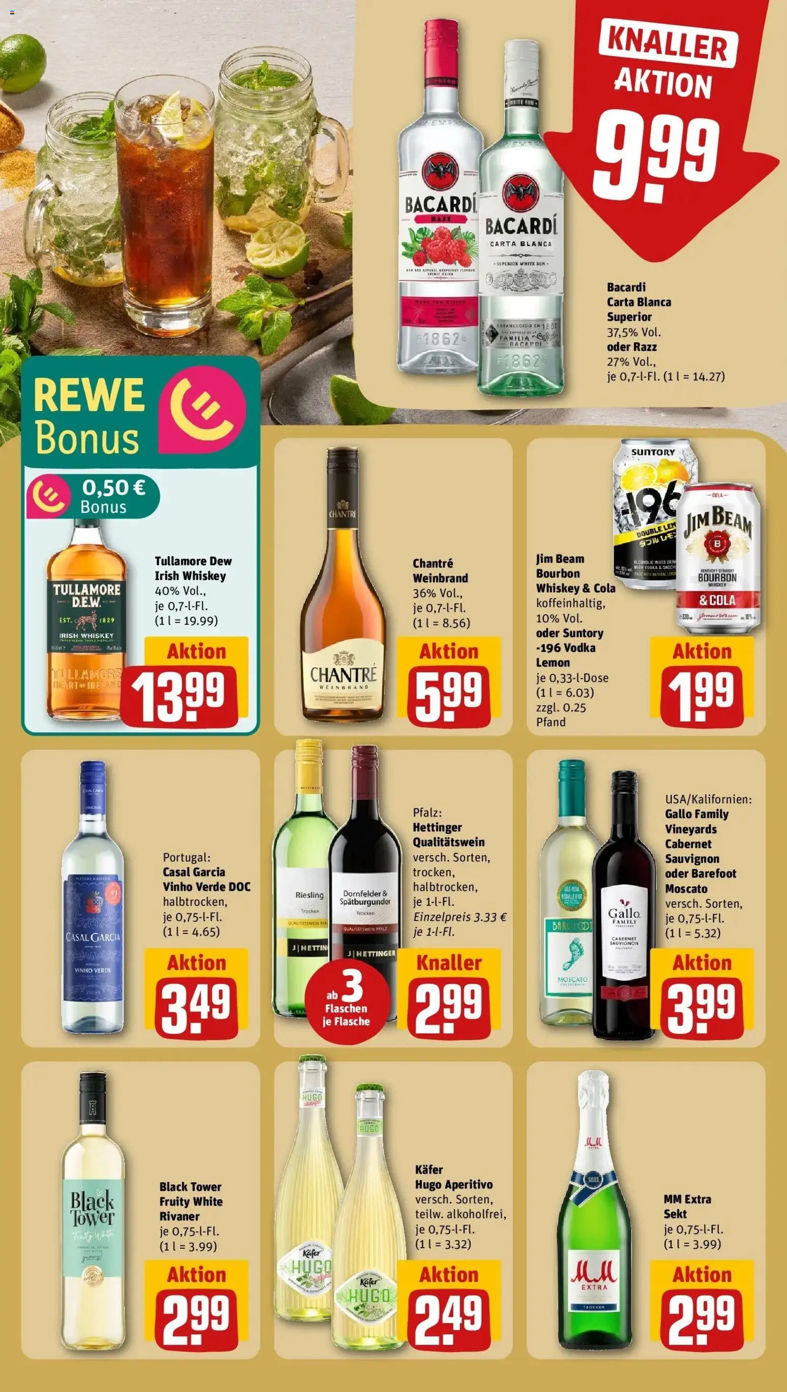 Rewe Prospekt Bremen / Hastedt	 – gültig ab 01.03.2026 | Seite: 25 | Produkte: Jim beam, Rum, Chantré, Whiskey