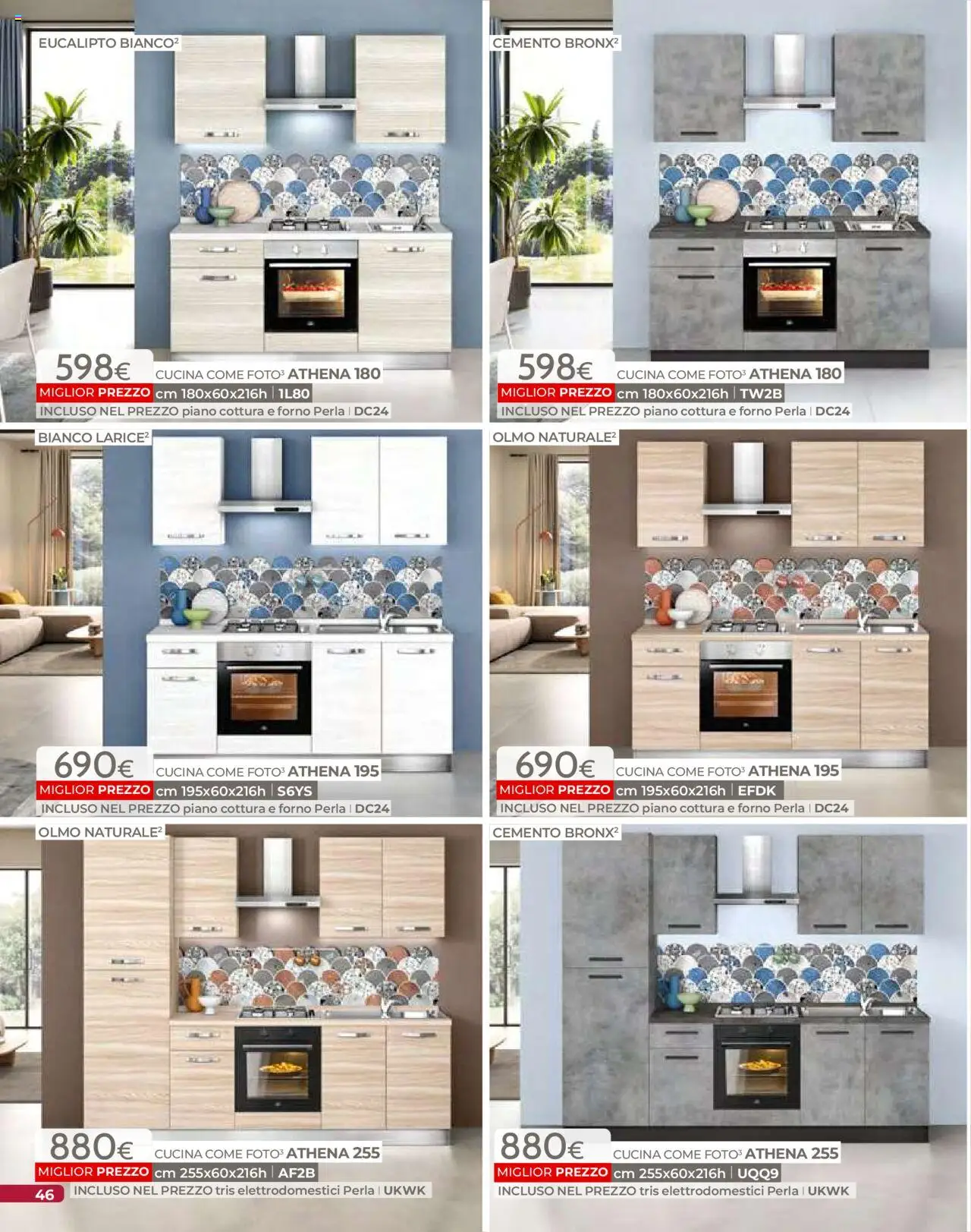 Volantino Mondo Convenienza del 01.09.2025 | Pagina: 48 | Prodotti: Piano cottura, Forno