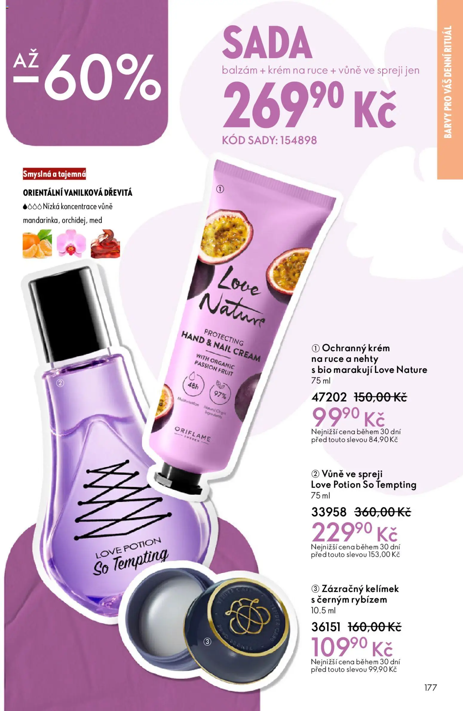 Oriflame katalog č.03/2026 od 11.02.2026 | Strana: 177 | Produkty: Krém na ruce, Med, Krém, Nehty