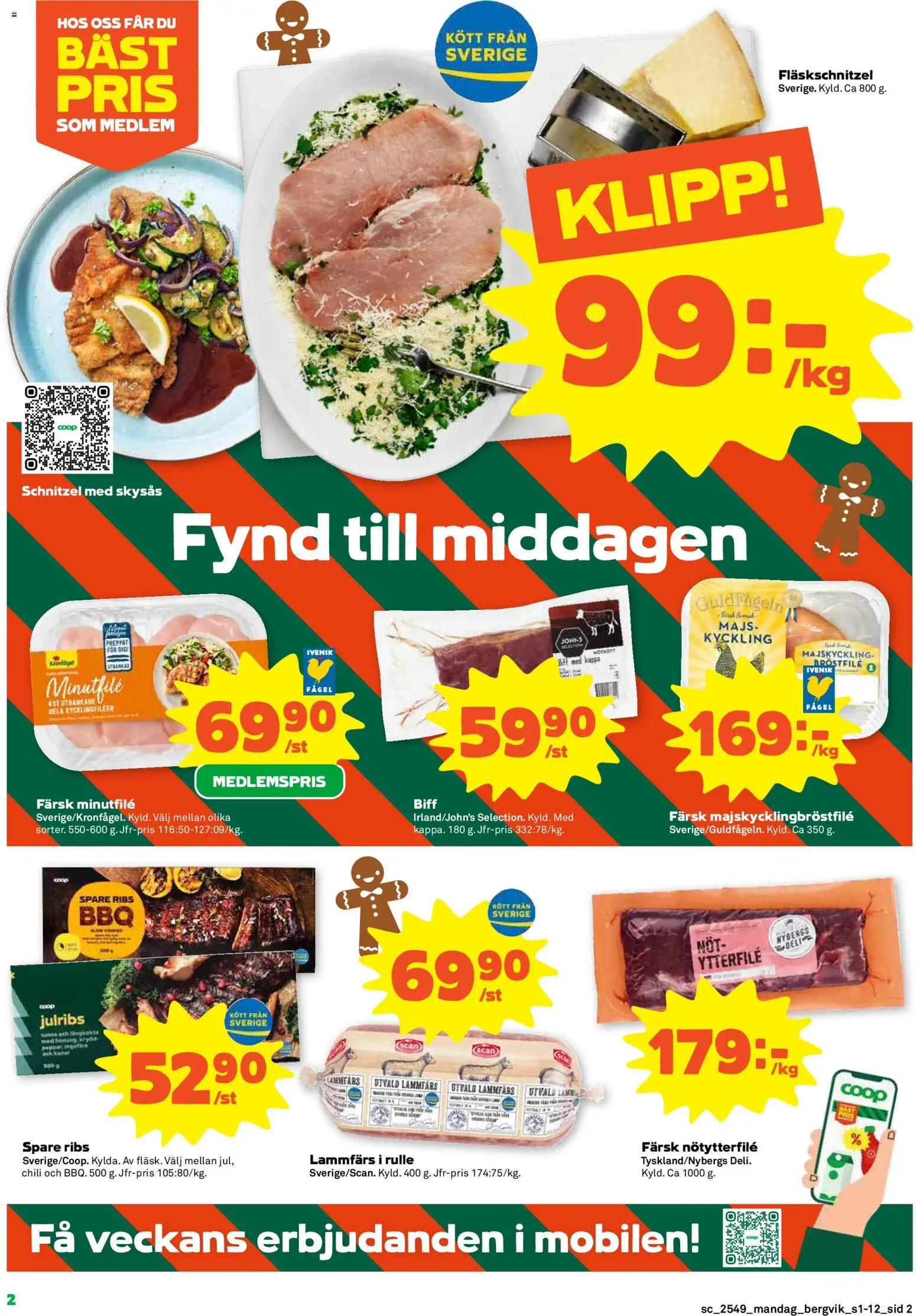 Stora Coop reklamblad aktuell från 01.12.2025 | Sida: 2