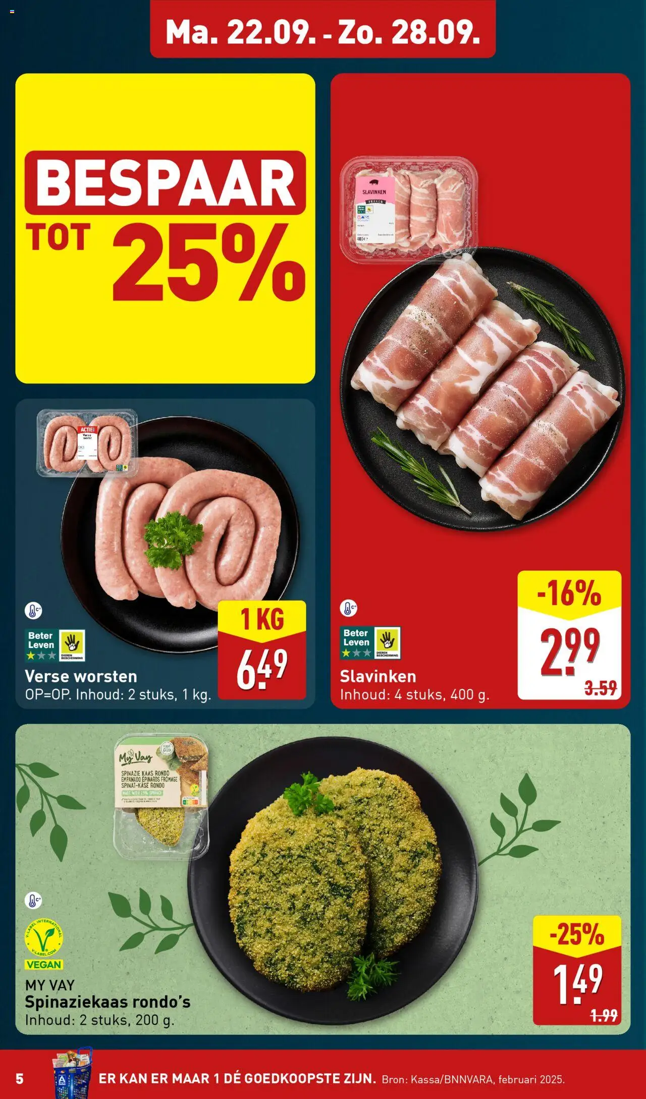  | Pagina: 5 | Producten: Spinazie, Kaas, Kan