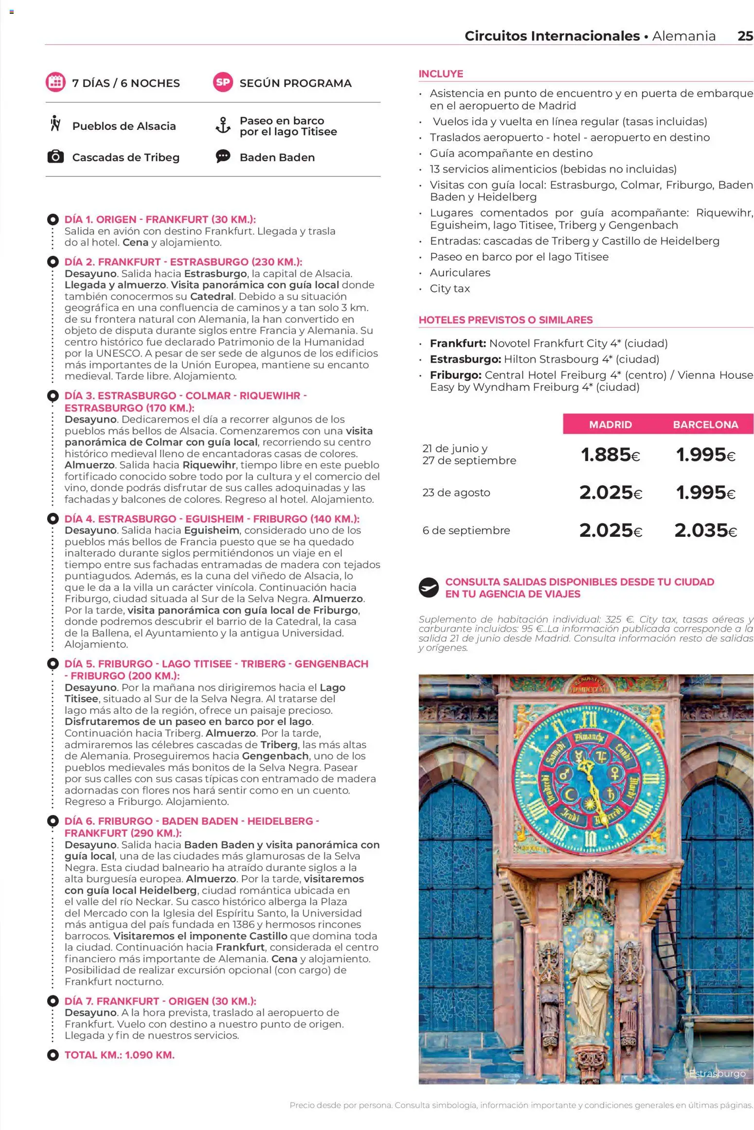 Viajes El Corte Inglés Circuitos exclusivos │ válido desde el 28.03.2026 | Página: 25 | Productos: Auriculares, Cuna