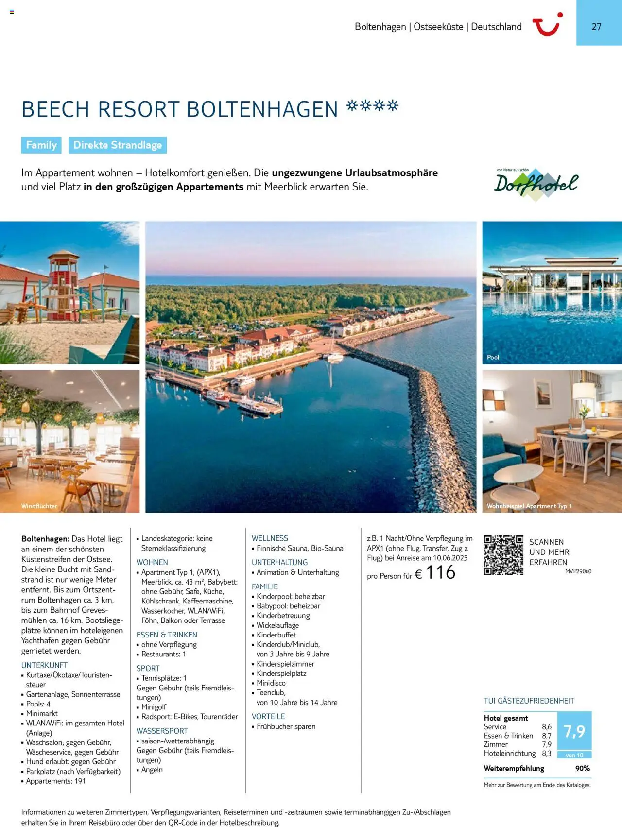 TUI Prospekt 	 – gültig ab 01.11.2024 | Seite: 27 | Produkte: Rum, Babybett