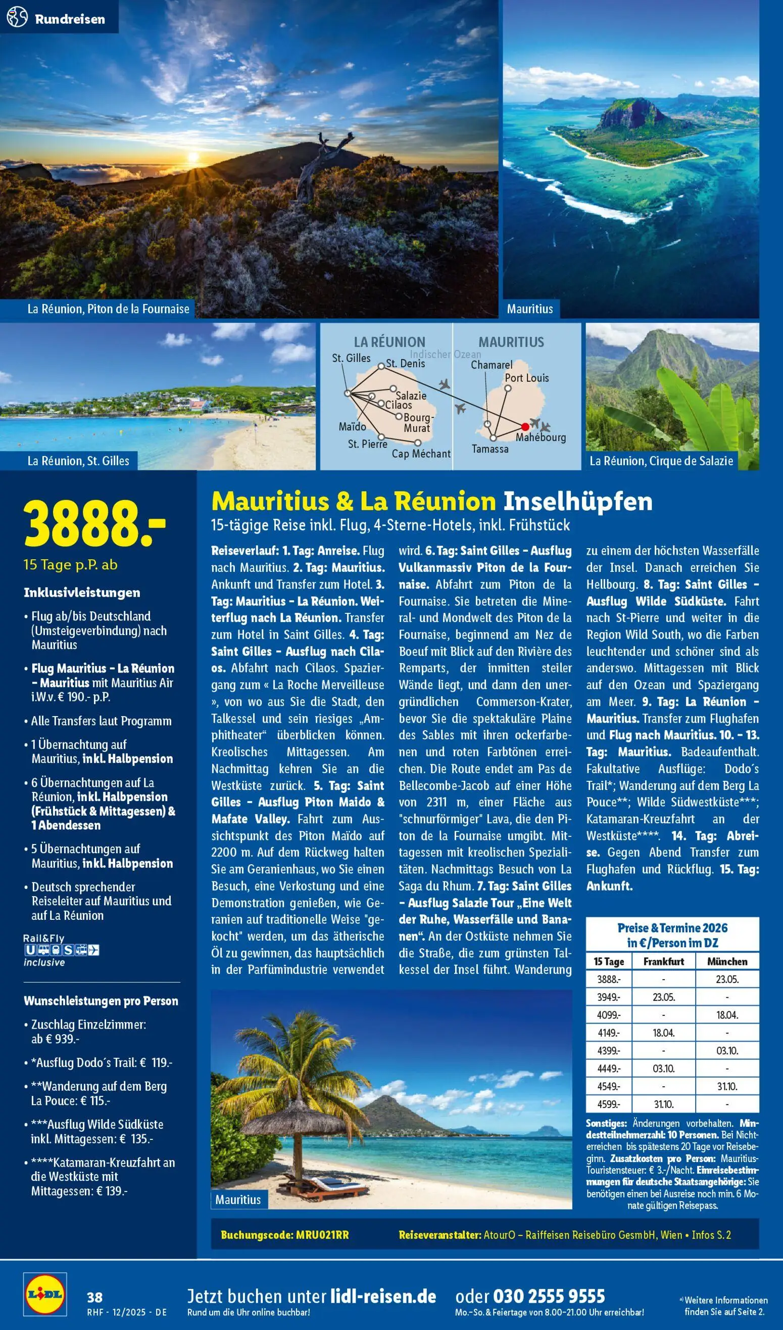 Lidl Reisen Prospekt 	 – gültig ab 28.11.2025 | Seite: 38 | Produkte: Öl, Uhr