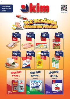 31.07.2025 tarihinden itibaren geçerli olan Kim Market kataloğu önizlemesi