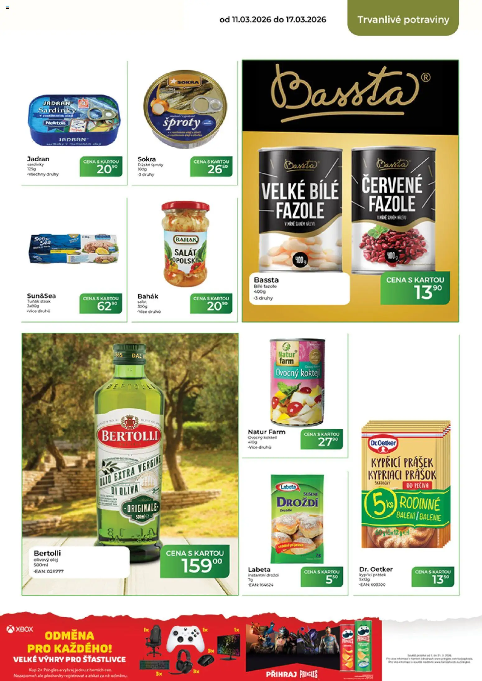 Tamda Foods leták od 11.03.2026 | Strana: 41 | Produkty: Pringles, Salát, Xbox, Sardinky