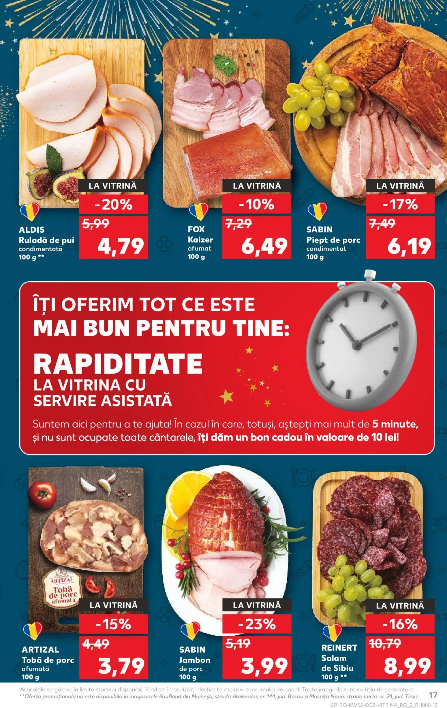 Kaufland RO akciós ujság - amely érvényes a következő dátumtól: 24.12.2025 | Oldal: 17