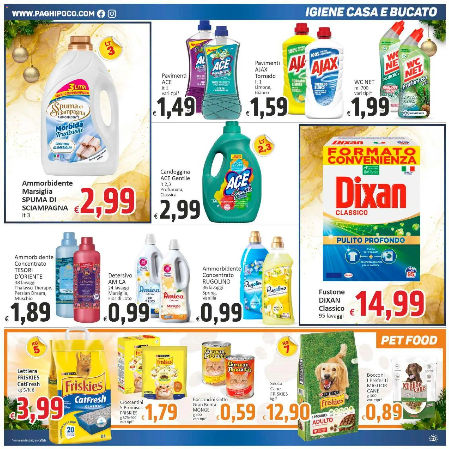 Volantino Paghi Poco del 01.12.2025 | Pagina: 23