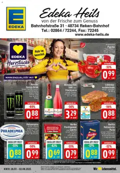 Edeka prospekt Reken-Bahnhof	 gültig ab dem 27.07.2025