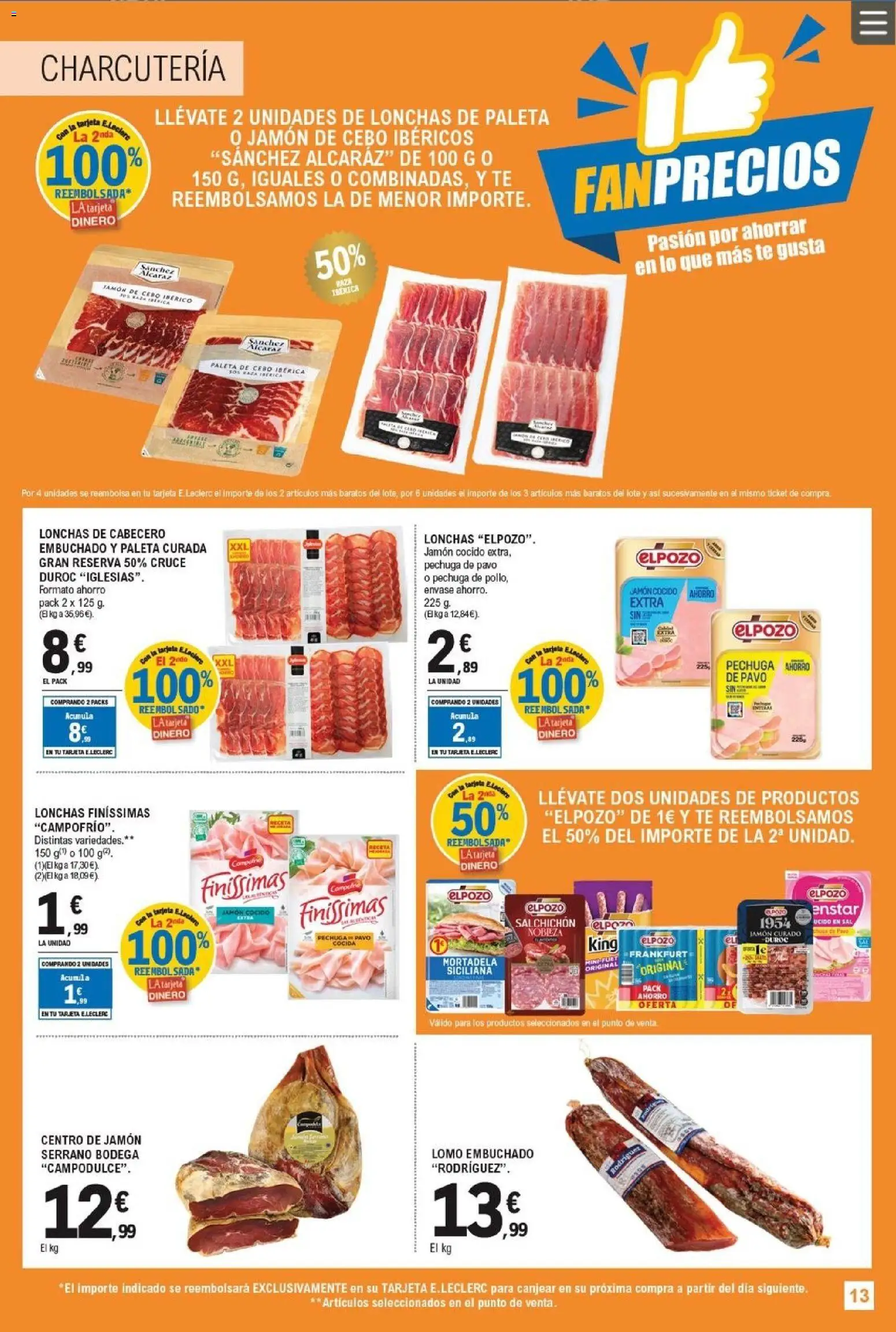 E.Leclerc - Fan precios │ válido desde el 11.02.2026 | Página: 13