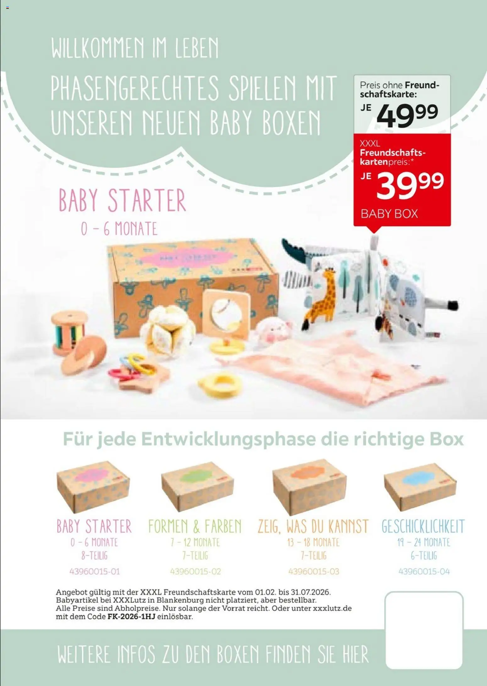 XXXL Lutz  Freundschaftskartenjournal – gültig ab 01.02.2026 | Seite: 11 | Produkte: Box