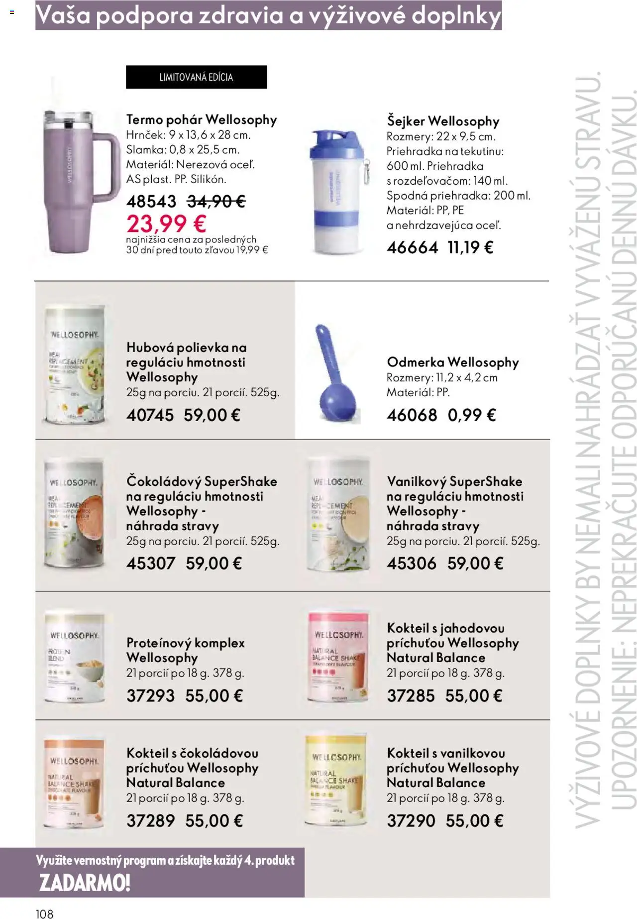 Katalóg Oriflame 13 2025 │ platný od 07.09.2025 | Strana: 108 | Produkty: Protein