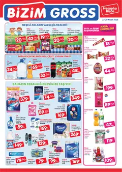 23.04.2026 tarihinden itibaren geçerli olan Bizim Toptan kataloğu önizlemesi | Sayfa: 3 | Ürünler: Gofret, Kağıt havlu, Tuz, Limon