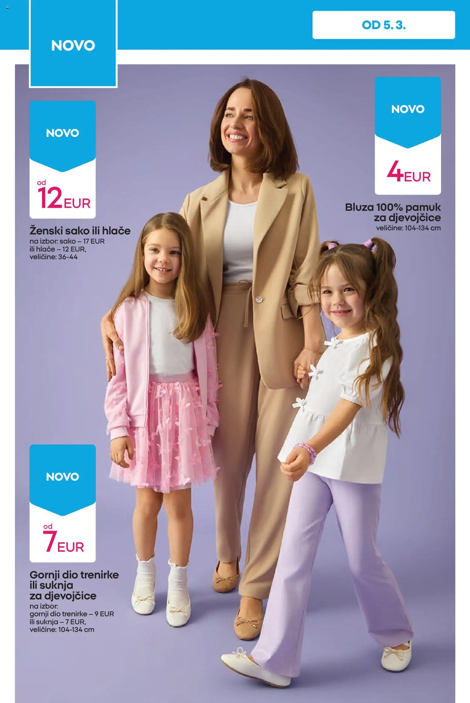 Pepco katalog | vrijedi od 12.03.2026 | Stranica: 8 | Proizvodi: Bluza, Hlače