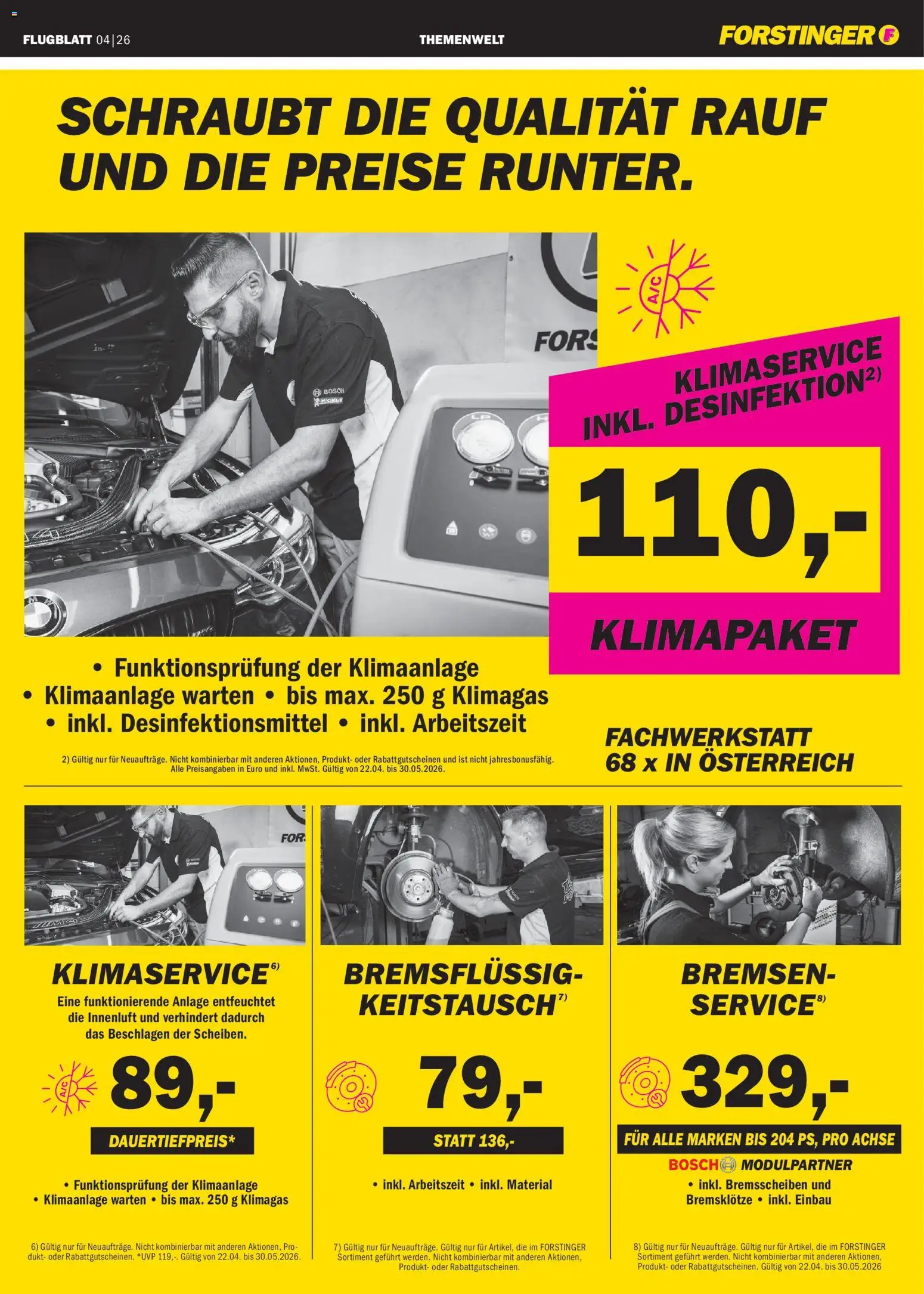 Forstinger Flugblatt gültig ab 22.04.2026 | Seite: 5 | Produkte: Klimaanlage