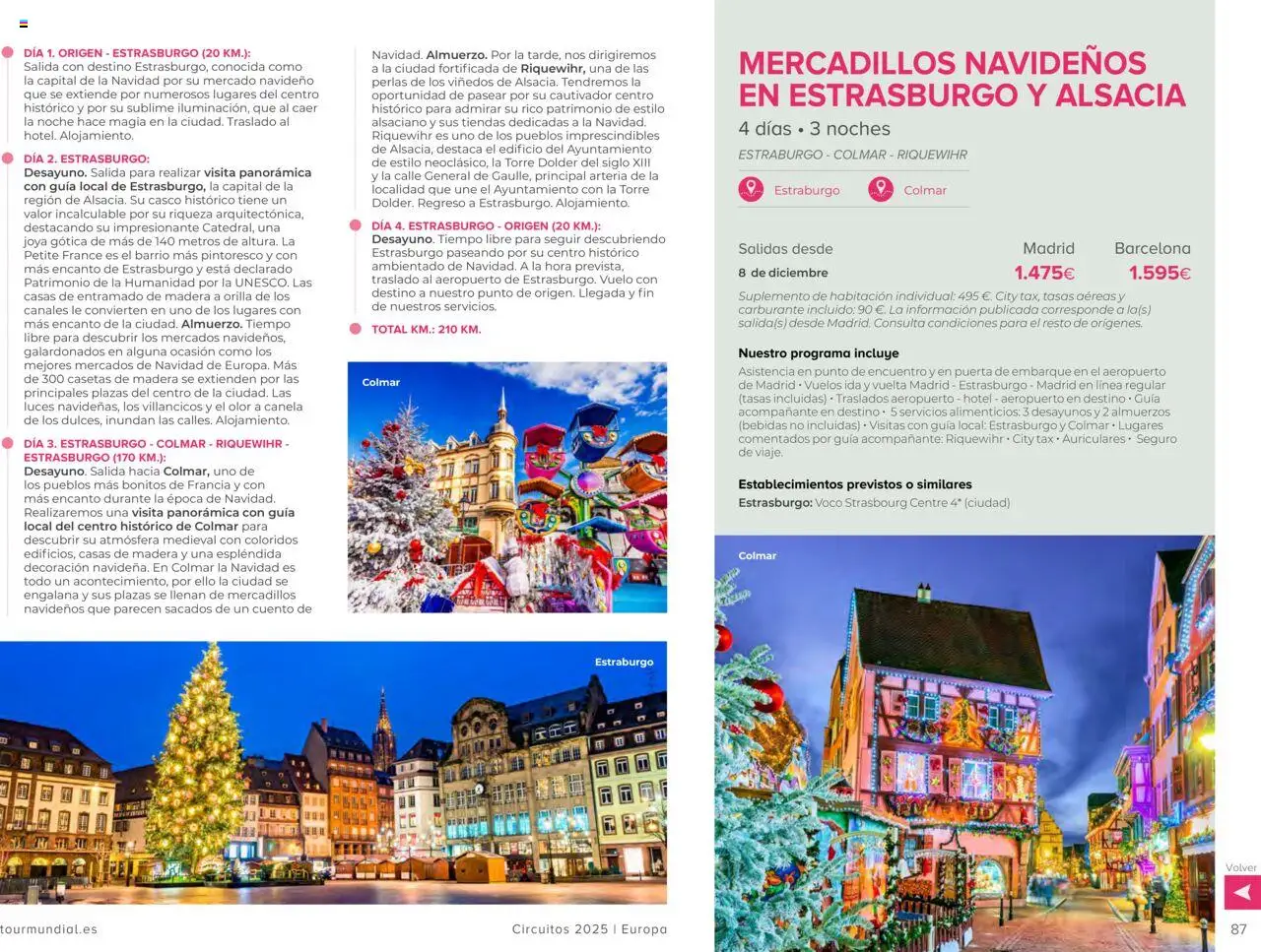 Viajes El Corte Inglés Circuitos exclusivos │ válido desde el 01.05.2025 | Página: 87 | Productos: General, Auriculares