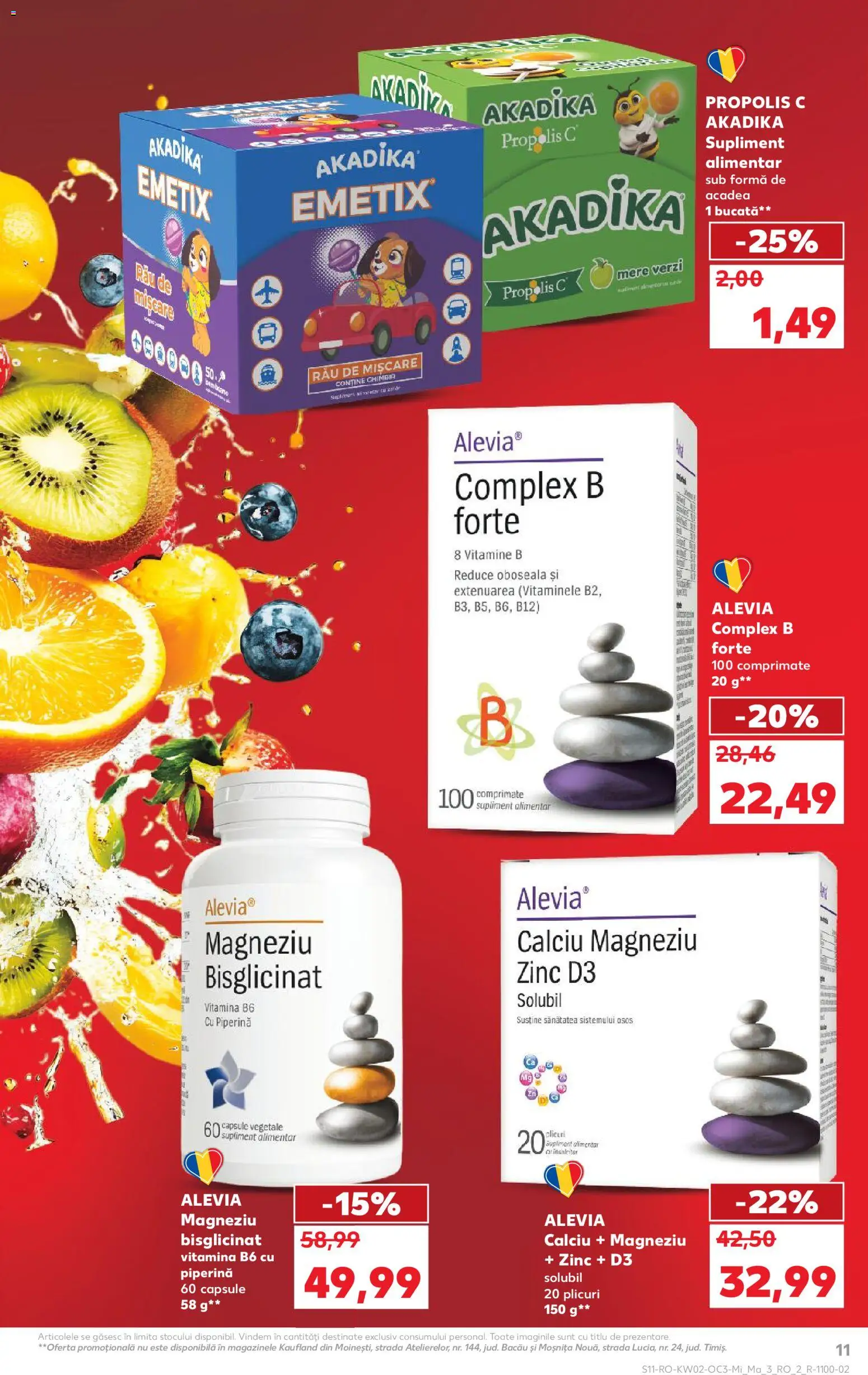 Noul catalog Kaufland – valabil de la 07.01.2026 | Pagină: 11 | Produse: Mere, Propolis