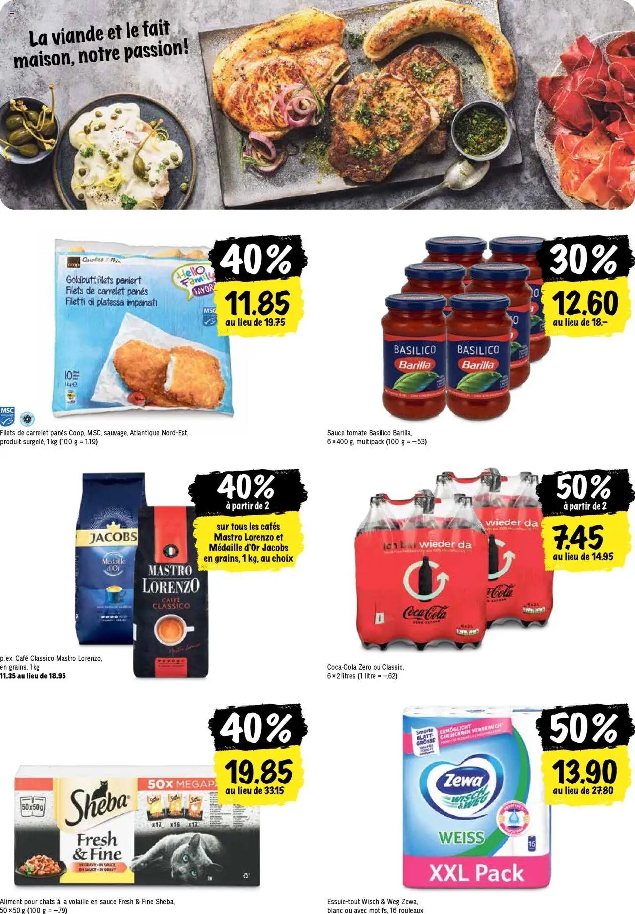 Coop - Les actions de la semaine ab 31.07.2025 | Seite: 22 | Produkte: Coca Cola, Barilla