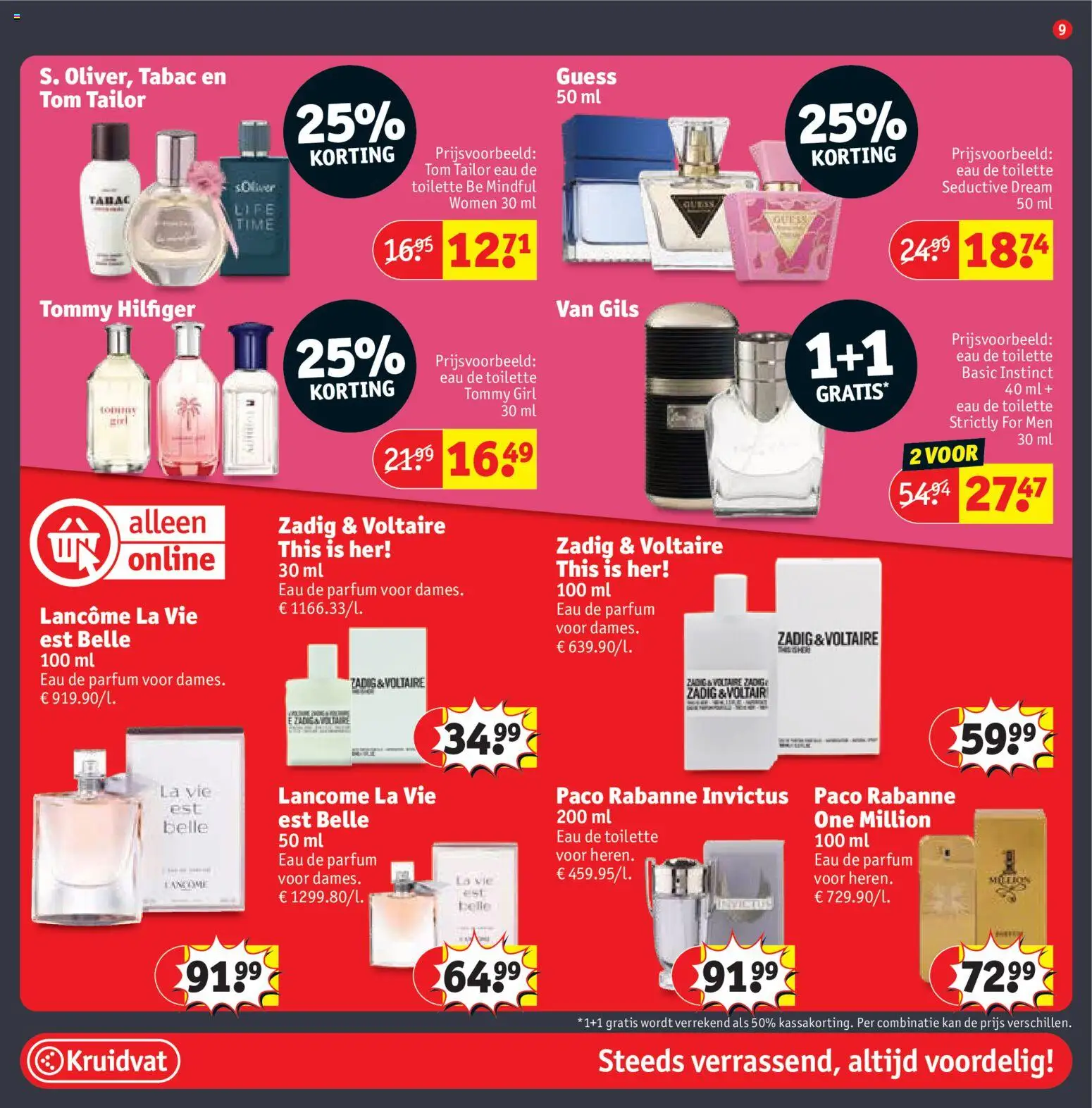 {H1} | Pagina: 9 | Producten: La, Parfum, Eau de toilette, Kan