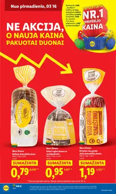 LIDL leidinys galioja nuo 16.03.2026