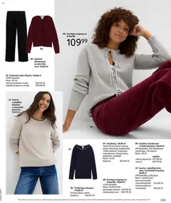 Pogląd oferty "BonPrix Katalog - Przytulny Sezon Przejściowy" - ważna od 22.09.2025 | Strona: 47 | Produkty: Sweter, Spodnie, Sukienka, Torba