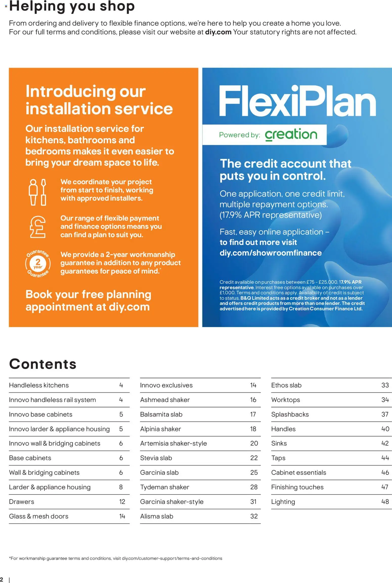 {H1} | Page: 2 | Products: Drawers, Doors, Cabinet, Handles