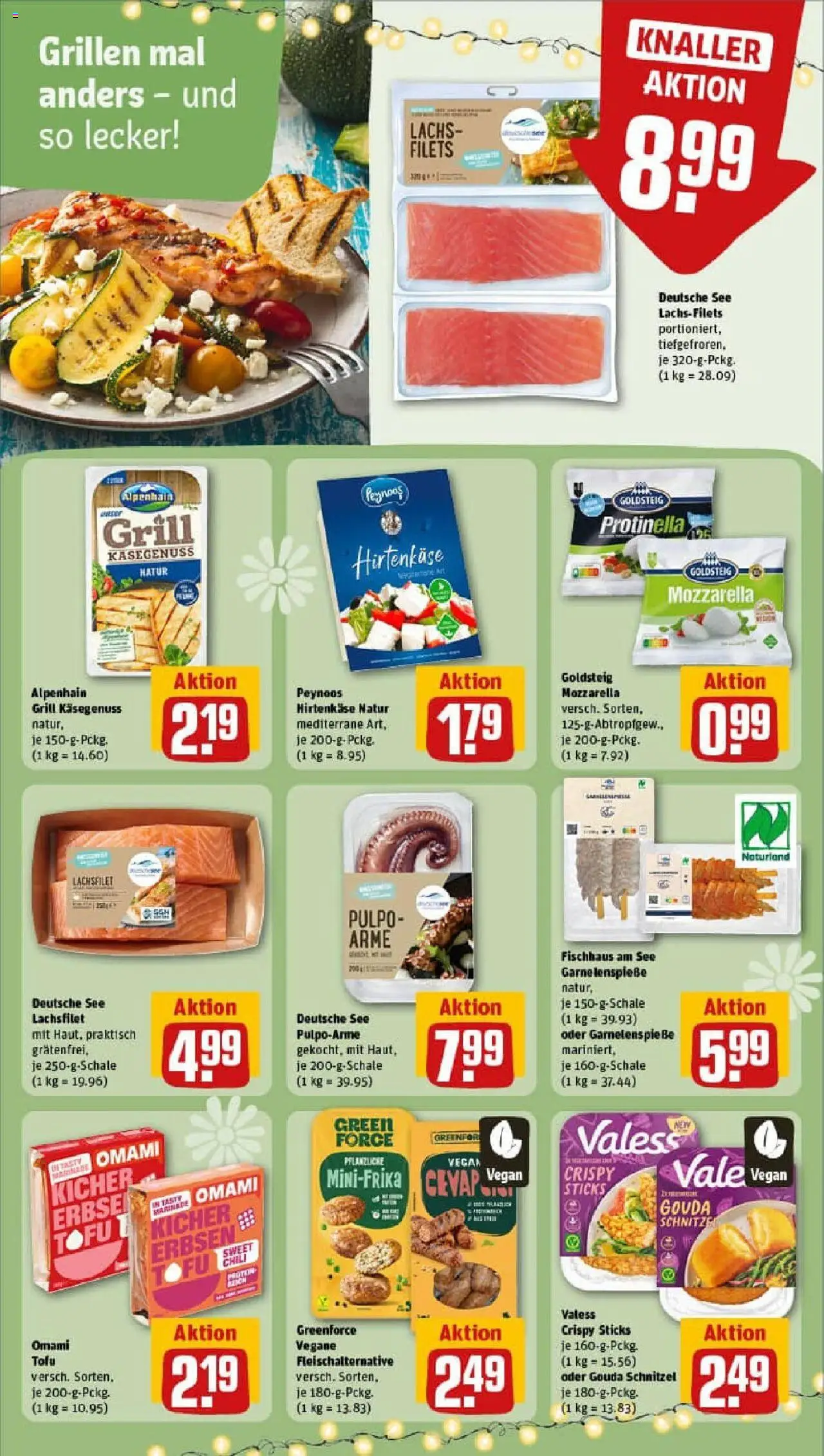 Rewe prospekt Markt Indersdorf	 - gültig ab dem 13.07.2025 | Seite: 20 | Produkte: Grill, Gouda, Schnitzel, Lachs