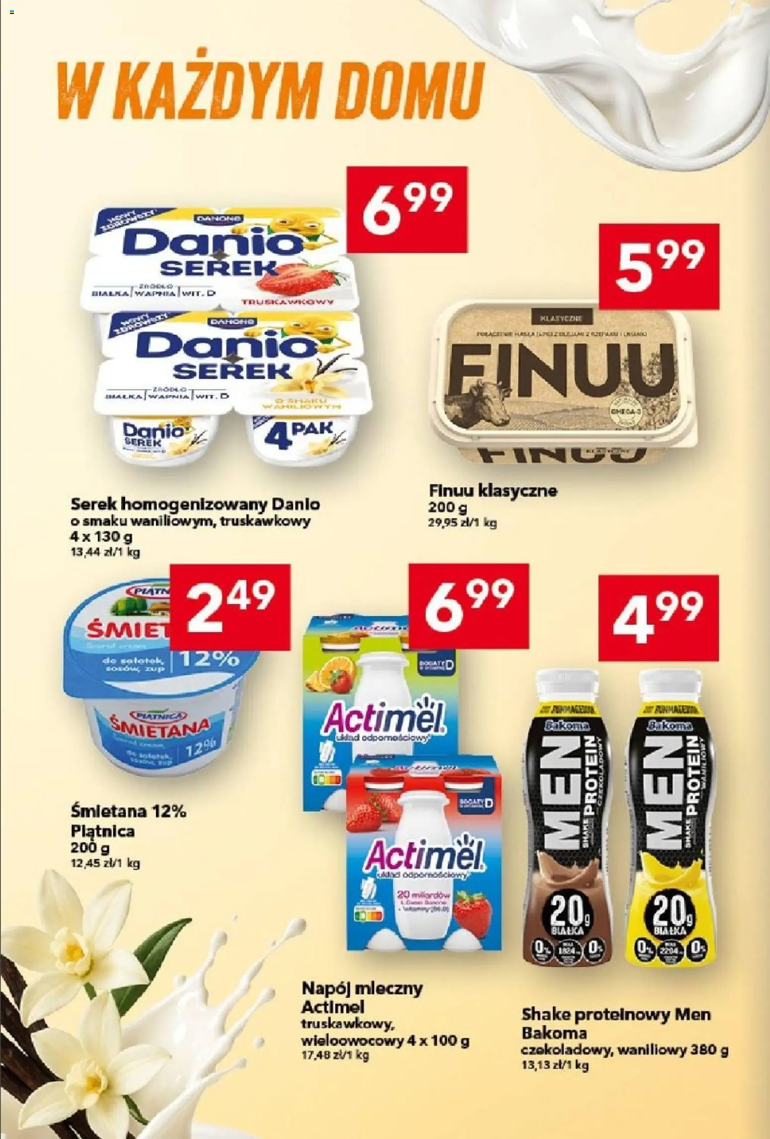 Lewiatan gazetka od 26.02.2026 | Strona: 6 | Produkty: Serek homogenizowany, Serek, Śmietana
