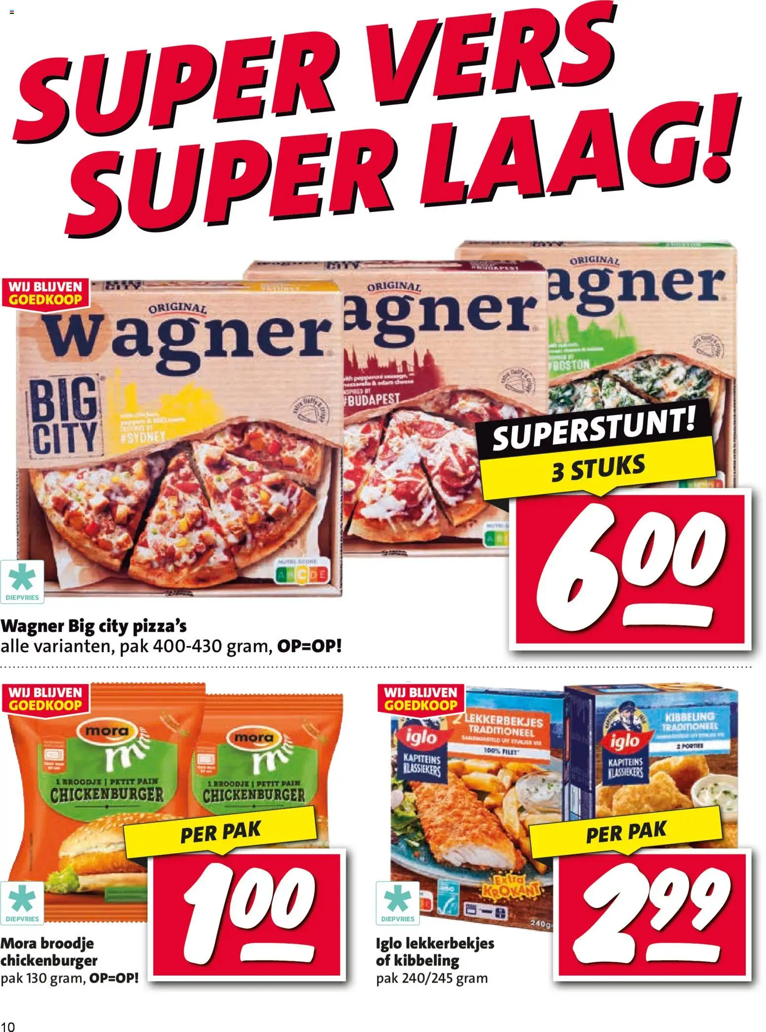 {H1} | Pagina: 10 | Producten: Broodje