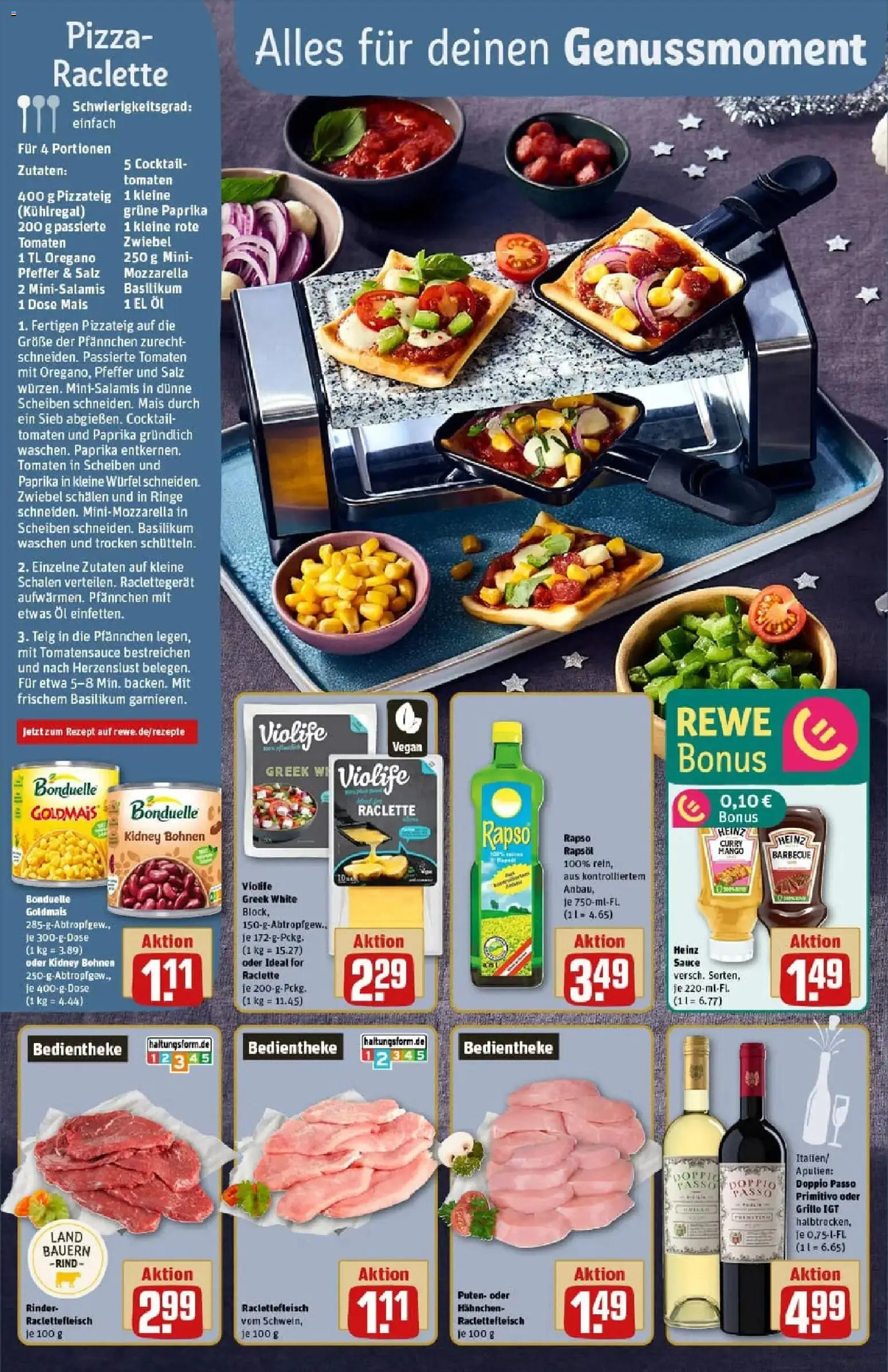 Rewe prospekt Stuttgart / Hedelfingen	 – gültig ab 22.12.2025 | Seite: 2 | Produkte: Hahnchen, Öl, Pizza, Rapso rapsol