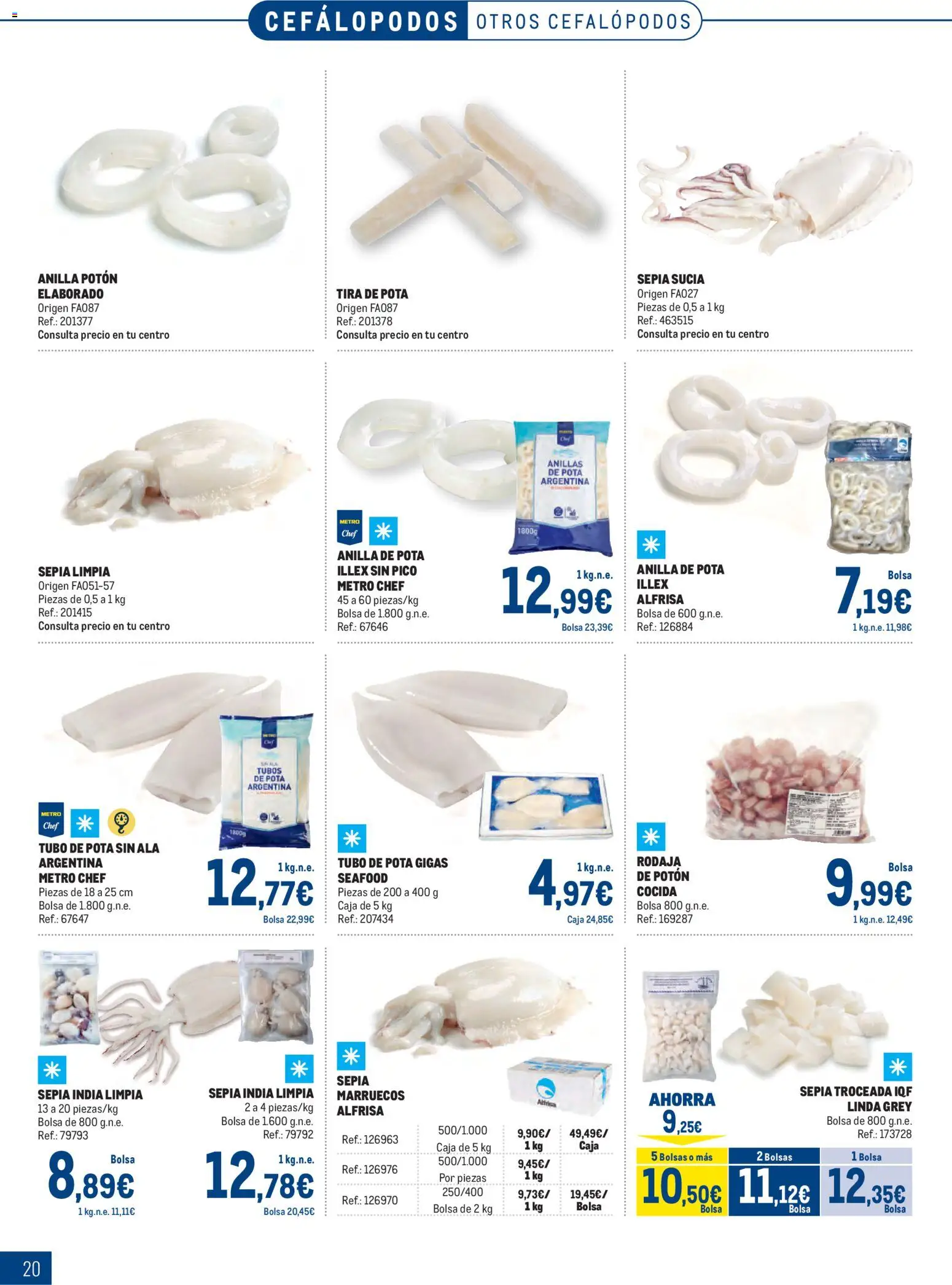Makro Especial Pescados Cataluña │ válido desde el 06.04.2026 | Página: 20 | Productos: Bolsa, Caja
