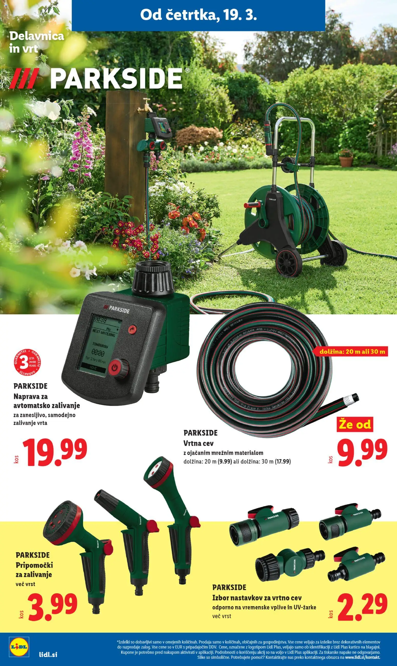 Novi Lidl katalog ponudbe – veljaven od 20.04.2026 | Stran: 16 | Izdelki: Vrtna cev