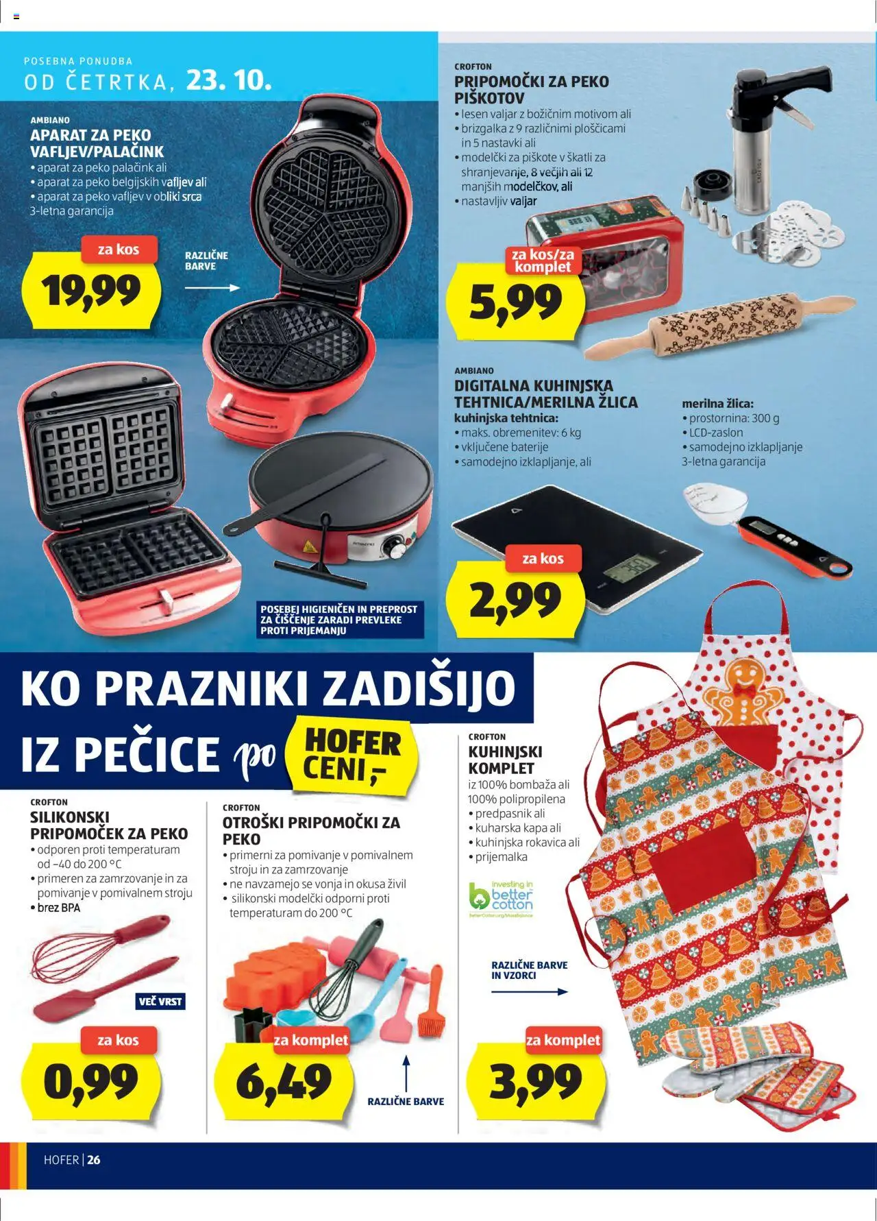 Hofer SI katalog | vrijedi od 16.10.2025 | Stranica: 26 | Proizvodi: Baterije, Kapa