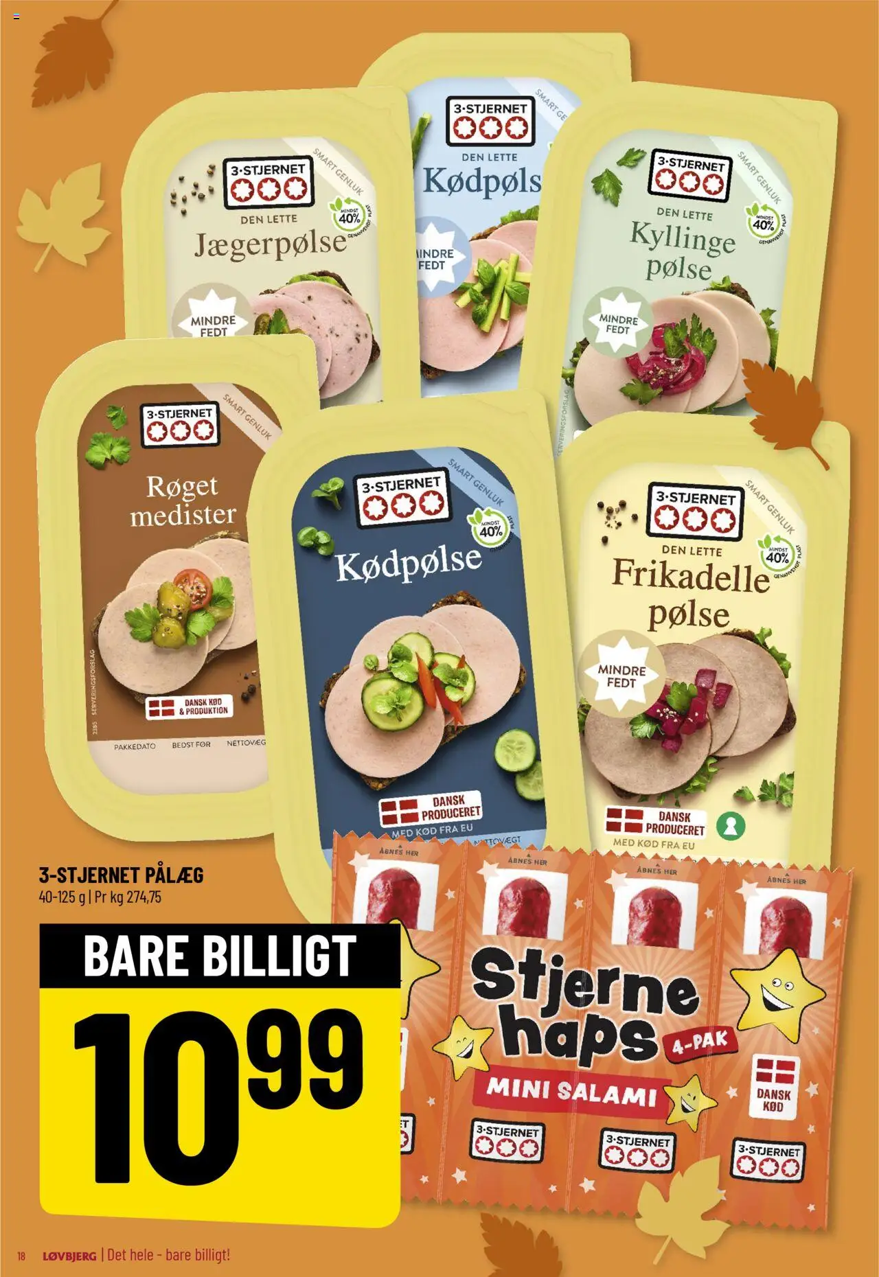 Løvbjerg tilbudsavis – gyldig fra 03.10.2025 | Side: 20 | Produkter: Salami, Pålæg